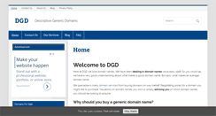 Desktop Screenshot of dgd.co.uk